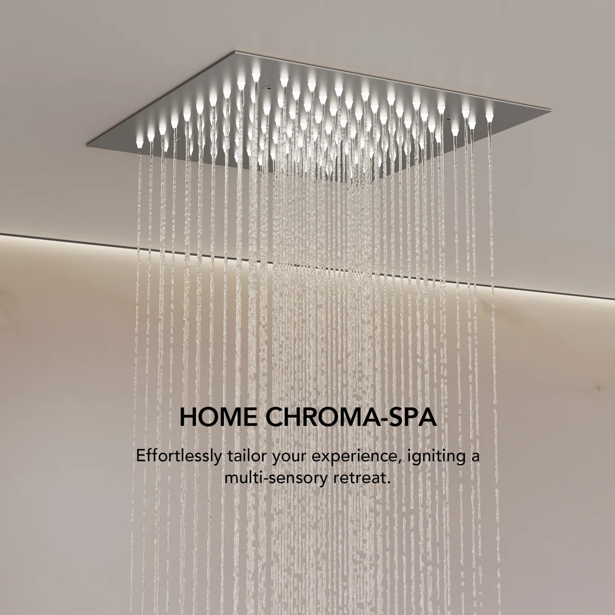 12" LED Ceiling-Mount Pressure-Balanced Rainfall Shower System with 6" Wall Shower Head and Slide Bar Handheld Shower LP98556-LY - Brushed Nickel