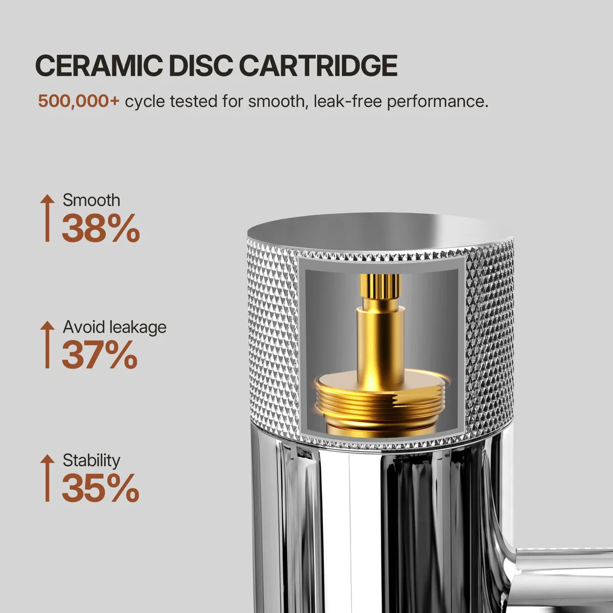 Single Hole Bathroom Vessel Faucet, Single Handle Bathroom Vessel Sink Faucet with Drain Assembly LP0221240-YS - Chrome
