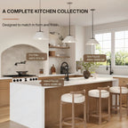 Commercial Style Dual Function Single Handle Pull Down Kitchen Faucet LP23-CF - Matte Black