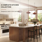 Pull Down Single Handle Kitchen Faucet with Dual Function LP0996-CF - Brushed Gold