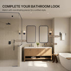Widespread Bathroom Faucet 3 Hole, 2-Handle Bathroom Sink Faucet LP02088-YS - Gun Gray
