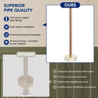 Freestanding Floor Mount Tub Filler Faucet with Handheld Shower LP1091-YG - Brushed Gold