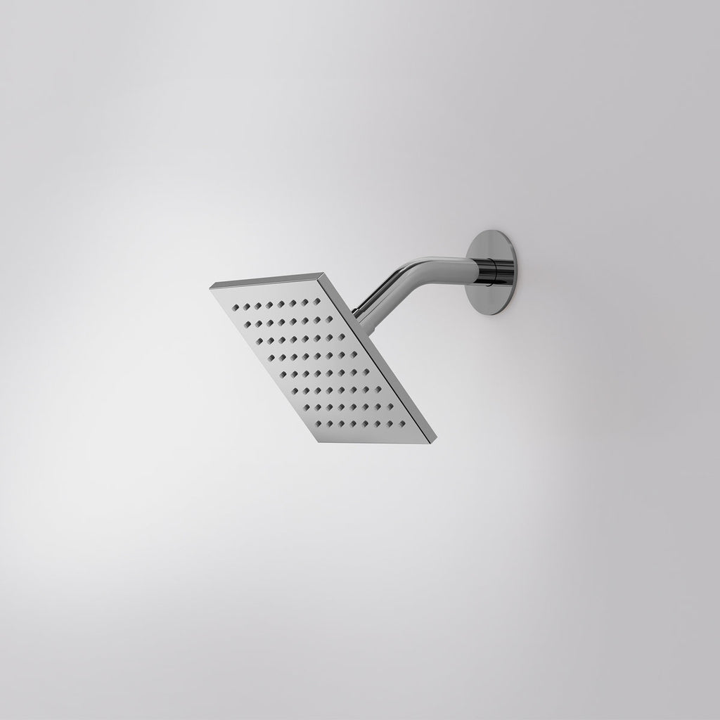 Ceiling Mount 12" High-Pressure Rainfall Shower Faucet, Dual Rainfall Shower Head System with Thermostatic Valve SFS1007-CH12 - Chrome
