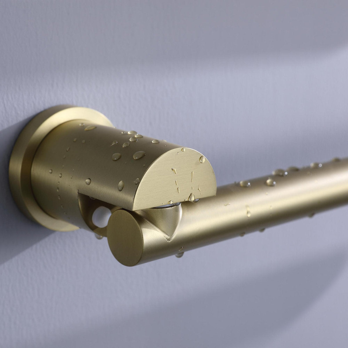 Bathroom 180 Degree Rotating Smart Constant Temperature Electric Towel Rack LS036 - Gold