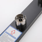 Bathroom 180 Degree Rotating Smart Constant Temperature Electric Towel Rack LS035 - Black