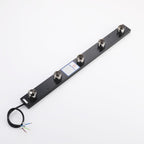 Bathroom 180 Degree Rotating Smart Constant Temperature Electric Towel Rack LS035 - Black