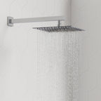 Wall Mount High-Pressure Rainfall Shower Faucet, Dual Showerheads System with Handheld Shower SFS-1059-CH10 - Chrome