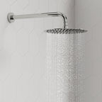 PressureBalanced Shower System, 10" Rainfall Dual Showerheads with Handheld Shower SFS-1058-CH10 - Chrome