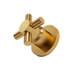 Two-Handle 3-Hole Wall Mounted Roman Tub Faucet Bathtub Filler SFS-1107-GD - Brushed Gold