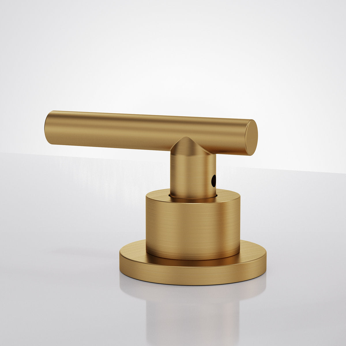 Widespread Bathroom Faucet 3 Hole, 2-Handle Bathroom Sink Faucet with Drain Assembly SFS-1112-GD - Brushed Gold