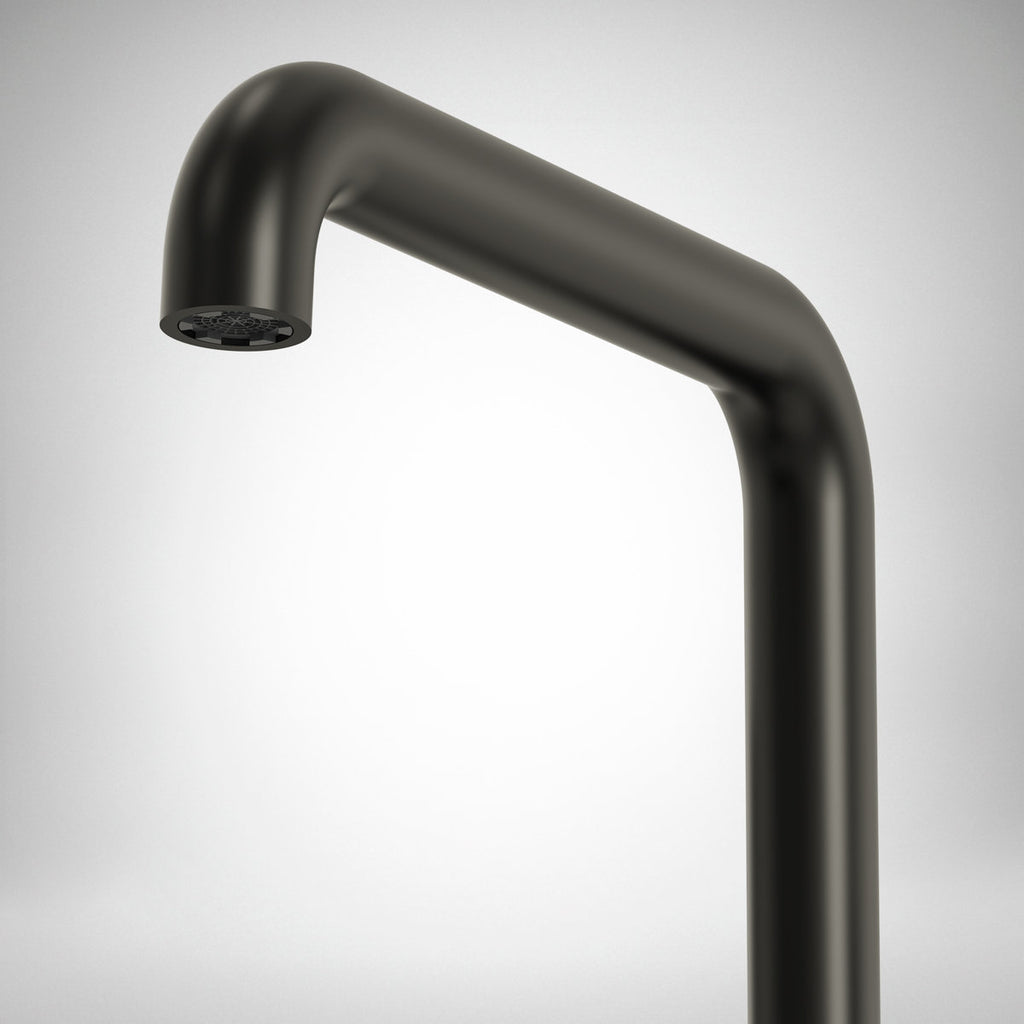 Single Handle Freestanding Tub Filler with Diverter SFS-1155-BK - Matte Black