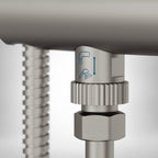 Single Handle Freestanding Tub Filler with Diverter SFS-1155-NK - Brushed Nickel