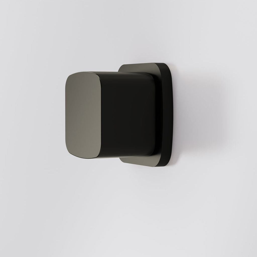 2-Handle Wall Mounted Roman Tub Faucet with Rough-In Valve SFS-1315T-BK - Matte Black