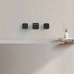 2-Handle Wall Mounted Roman Tub Faucet with Rough-In Valve SFS-1315T-BK - Matte Black