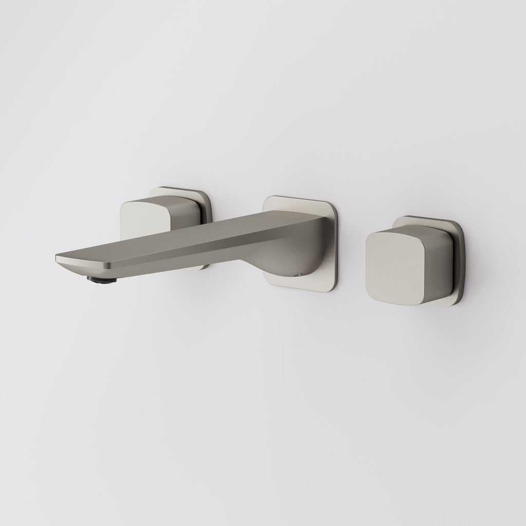 2-Handle Wall Mounted Roman Tub Faucet with Rough-In Valve SFS-1315T-NK - Brushed Nickel