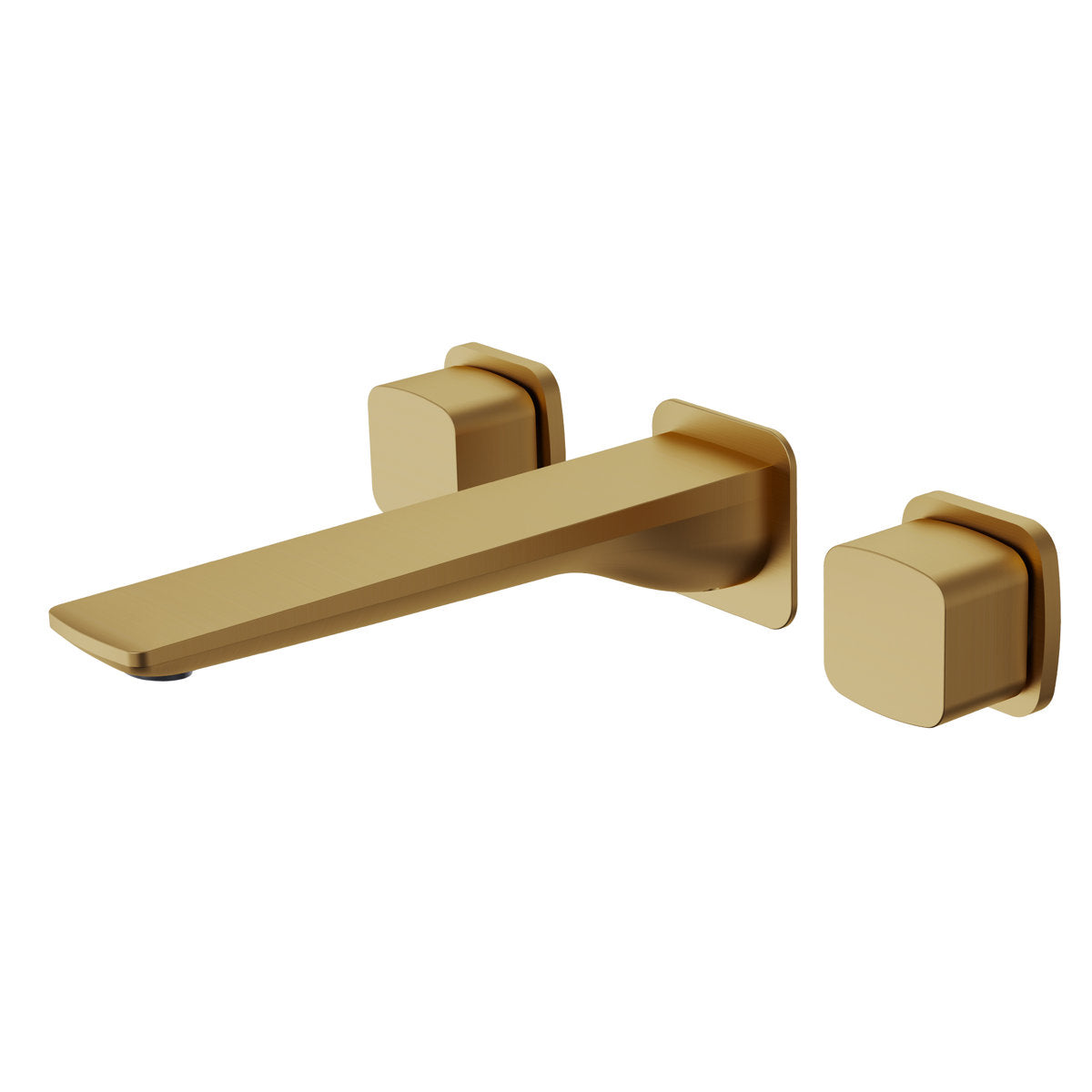 2-Handle Wall Mounted Roman Tub Faucet with Rough-In Valve SFS-1315T-GD - Brushed Gold