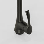 Commercial-Style 2-Function Pull-Down Single-Handle Kitchen Faucet SFS-1299K-BK - Matte Black