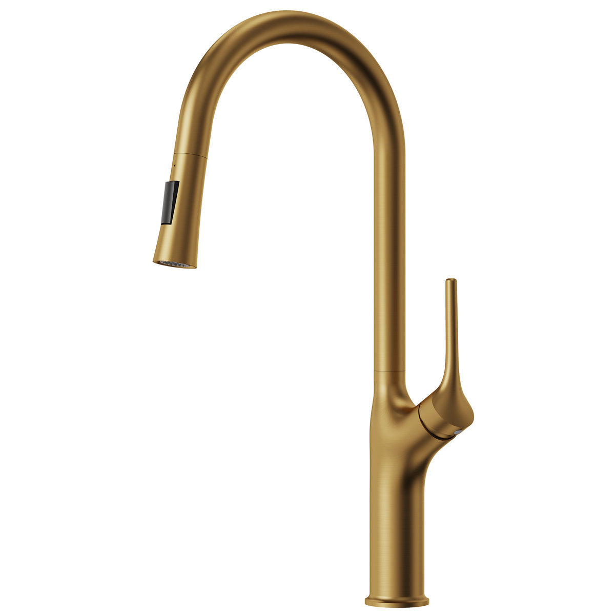 Pull Down Single Handle Kitchen Faucet with Dual Function SFS-1300K-GD - Brushed Gold