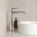 Single Hole Vessel Bathroom Faucet with Drain Assembly, Single Handle Vessel Bathroom Sink Faucet SFS-1312B-CH - Chrome