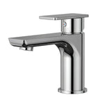 Single Hole Bathroom Faucet with Drain Assembly, Single Handle Bathroom Sink Faucet SFS-1120-CH - Chrome