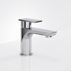 Single Hole Bathroom Faucet with Drain Assembly, Single Handle Bathroom Sink Faucet SFS-1120-CH - Chrome