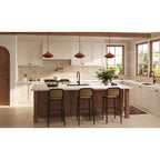 Pull-Down Single Handle Kitchen Faucet with High-Arc Spout SFS-1342K-BK - Matte Black