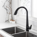 LPVLPV Pull Down Kitchen Faucet CF98003 - Matte Black