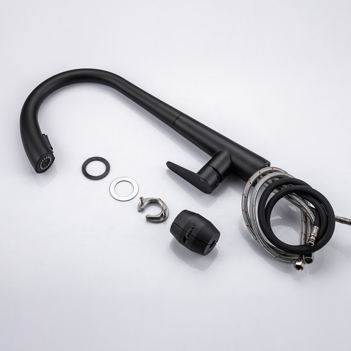 LPVLPV Pull Down Kitchen Faucet CF98003 - Matte Black