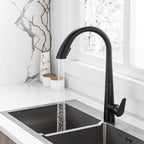 LPVLPV Pull Down Kitchen Faucet CF98003 - Matte Black