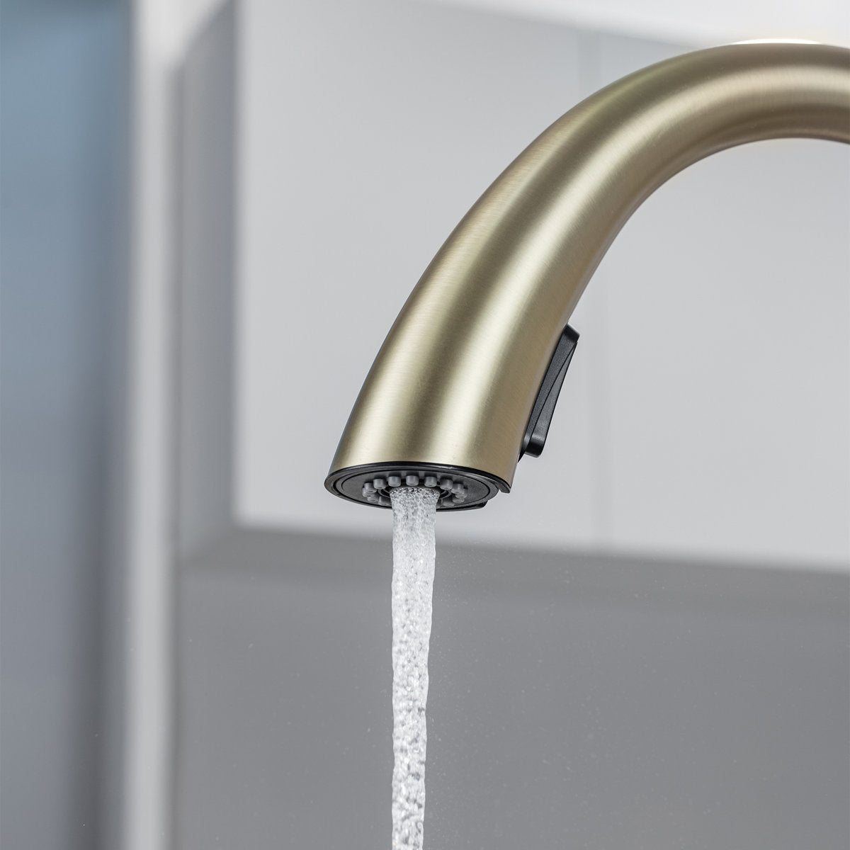 LPVLPV Pull Down Kitchen Faucet CF98004 - Brushed Gold