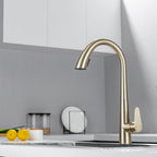 LPVLPV Pull Down Kitchen Faucet CF98004 - Brushed Gold