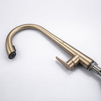 LPVLPV Pull Down Kitchen Faucet CF98004 - Brushed Gold