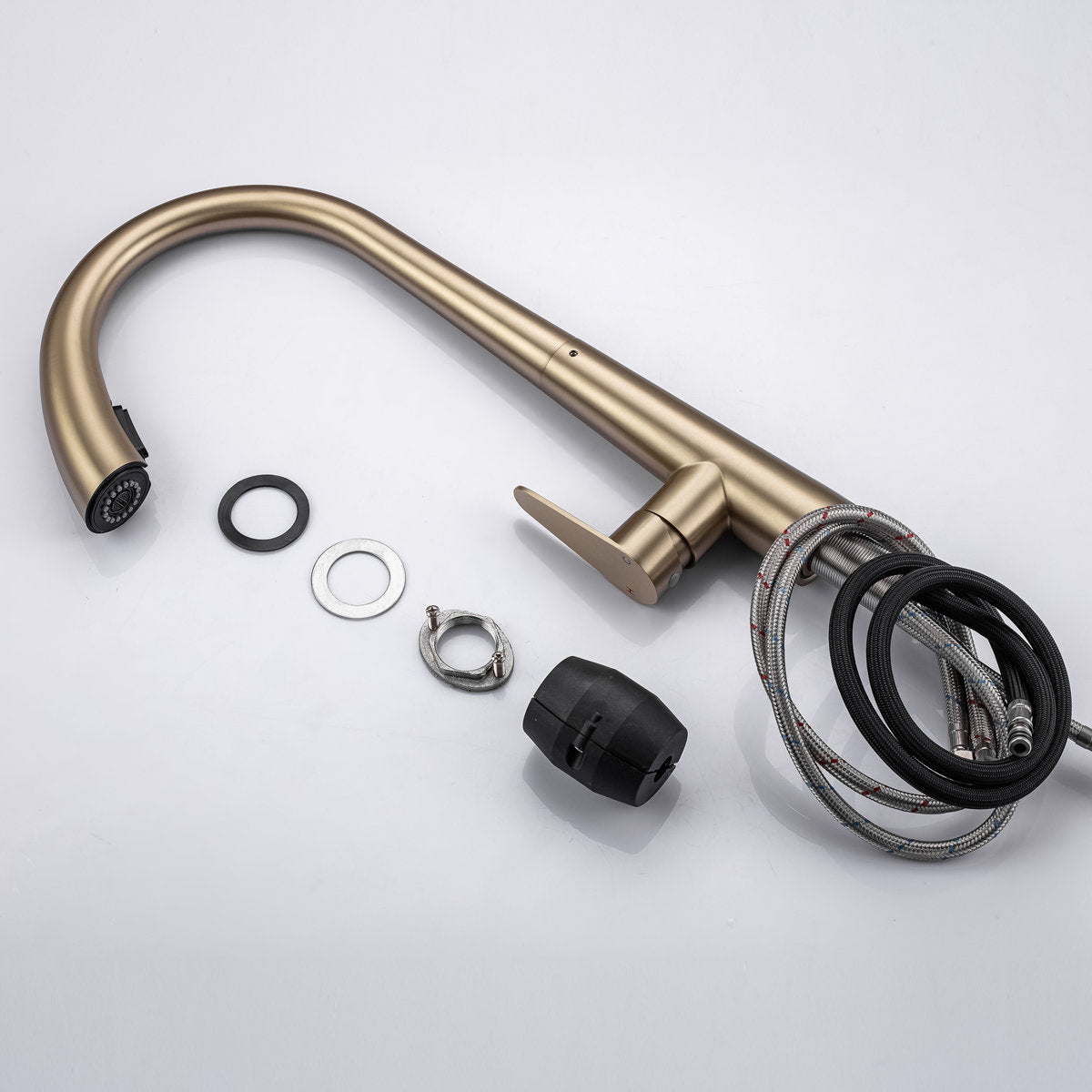 LPVLPV Pull Down Kitchen Faucet CF98004 - Brushed Gold
