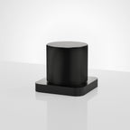 3 Handle Deck Mount Roman Tub Faucet with Waterfall Spout & Handheld Shower SFS1009-BK - Matte Black