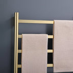 Traditional Towel Rail Towel Warmer FK02+ - Brushed Gold