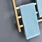 Traditional Towel Rail Towel Warmer FK08+ - Brushed Gold
