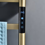 Traditional Towel Rail Towel Warmer FK08+ - Brushed Gold