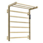 Traditional Towel Rail Towel Warmer FK08+ - Brushed Gold