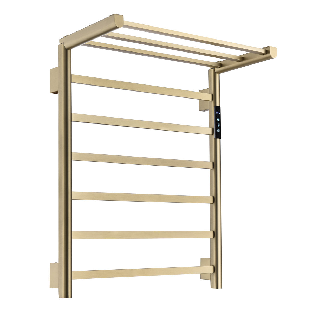 Traditional Towel Rail Towel Warmer FK08+ - Brushed Gold