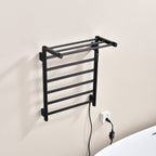 Traditional Towel Rail Towel Warmer FK08 - Matte Black