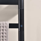Traditional Towel Rail Towel Warmer FK08 - Matte Black