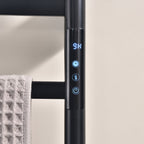 Traditional Towel Rail Towel Warmer FK08 - Matte Black
