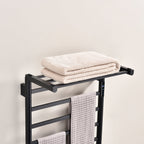 Traditional Towel Rail Towel Warmer FK08 - Matte Black