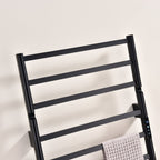 Traditional Towel Rail Towel Warmer FK08 - Matte Black