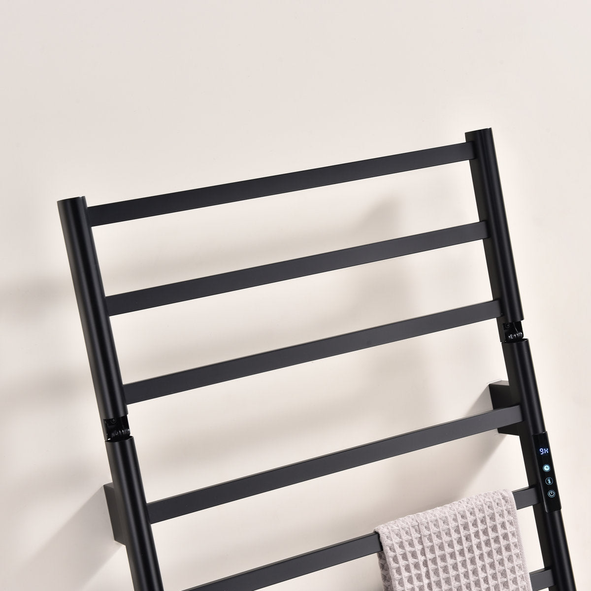 Traditional Towel Rail Towel Warmer FK08 - Matte Black