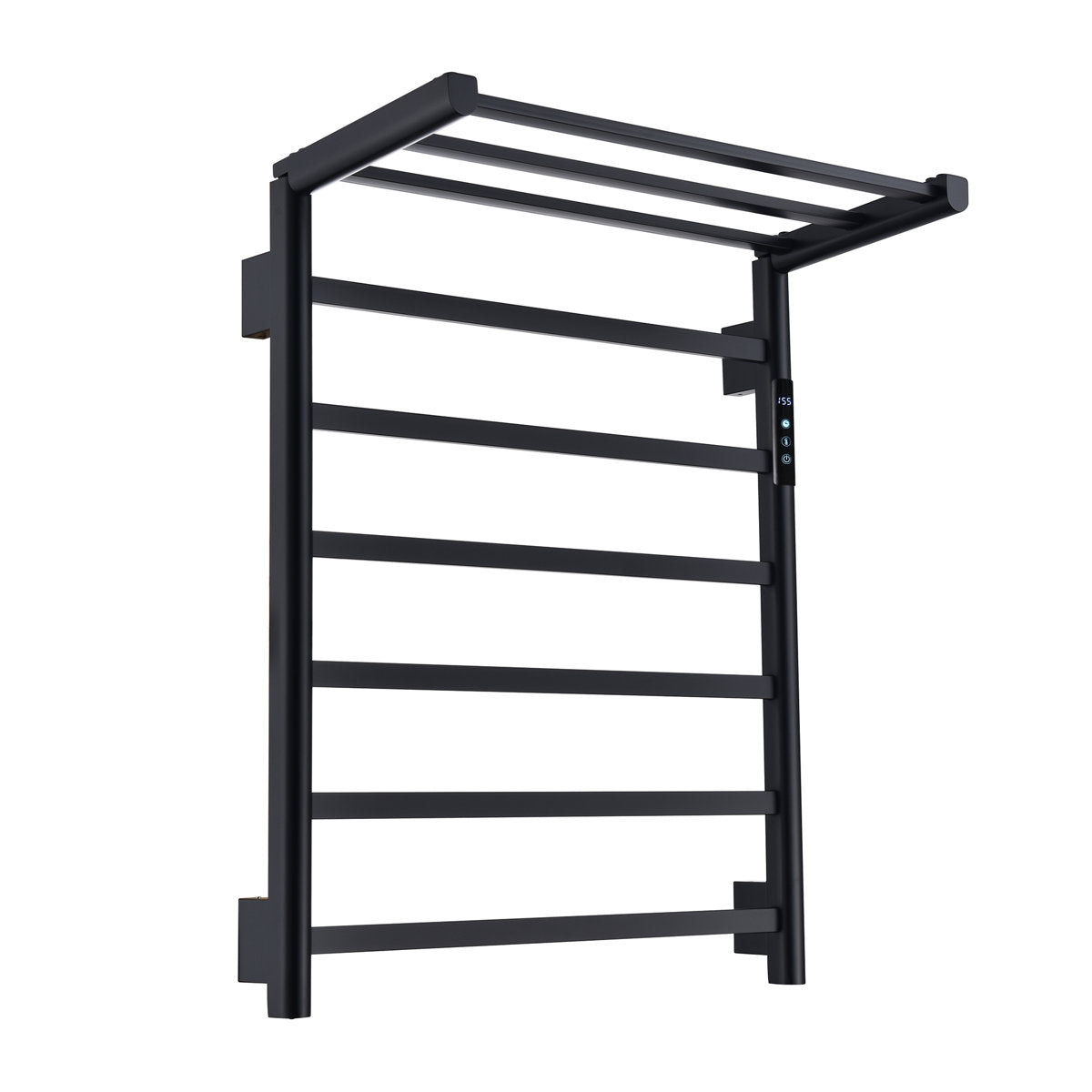 Traditional Towel Rail Towel Warmer FK08 - Matte Black