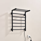 Traditional Towel Rail Towel Warmer FK08 - Matte Black