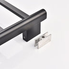 Traditional Towel Rail Towel Warmer FK08 - Matte Black
