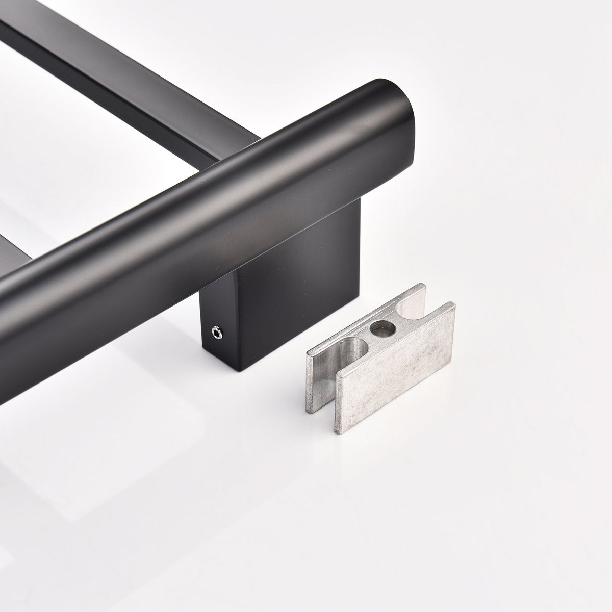 Traditional Towel Rail Towel Warmer FK08 - Matte Black