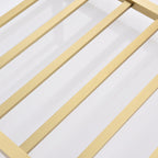 Traditional Towel Rail Towel Warmer FK07+ - Brushed Gold